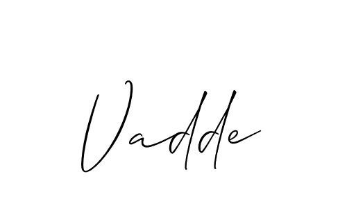 Here are the top 10 professional signature styles for the name Vadde. These are the best autograph styles you can use for your name. Vadde signature style 2 images and pictures png