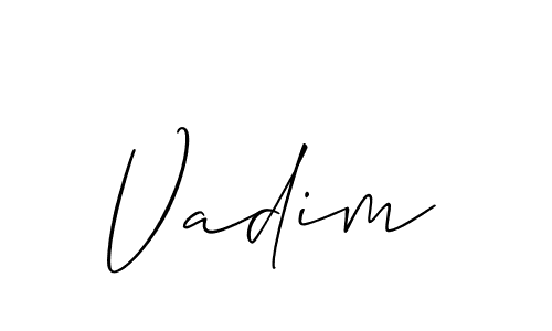 Make a beautiful signature design for name Vadim. Use this online signature maker to create a handwritten signature for free. Vadim signature style 2 images and pictures png