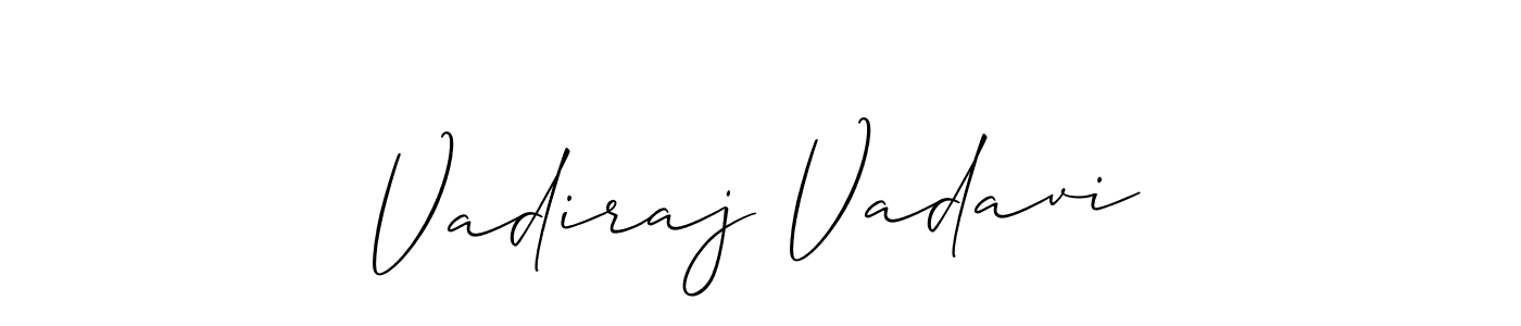 Make a beautiful signature design for name Vadiraj Vadavi. Use this online signature maker to create a handwritten signature for free. Vadiraj Vadavi signature style 2 images and pictures png