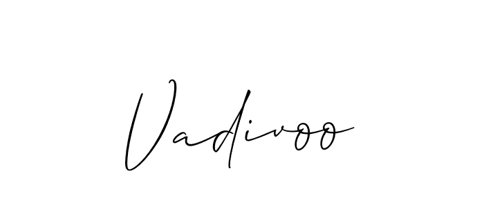 Here are the top 10 professional signature styles for the name Vadivoo. These are the best autograph styles you can use for your name. Vadivoo signature style 2 images and pictures png