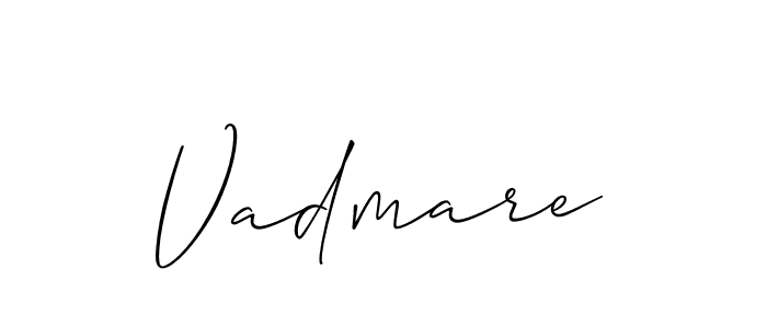 Once you've used our free online signature maker to create your best signature Allison_Script style, it's time to enjoy all of the benefits that Vadmare name signing documents. Vadmare signature style 2 images and pictures png