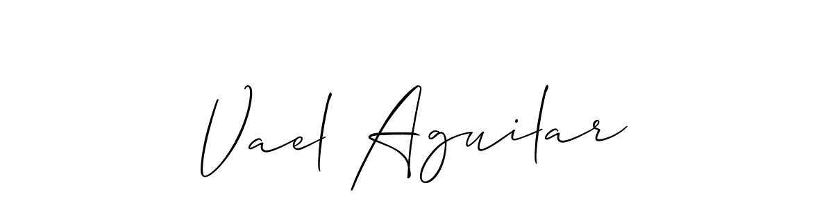 Once you've used our free online signature maker to create your best signature Allison_Script style, it's time to enjoy all of the benefits that Vael Aguilar name signing documents. Vael Aguilar signature style 2 images and pictures png