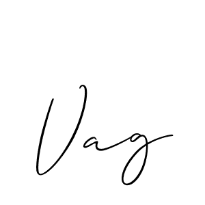 How to make Vag name signature. Use Allison_Script style for creating short signs online. This is the latest handwritten sign. Vag signature style 2 images and pictures png