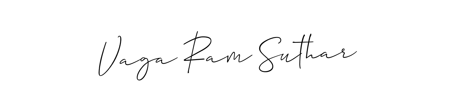 Best and Professional Signature Style for Vaga Ram Suthar. Allison_Script Best Signature Style Collection. Vaga Ram Suthar signature style 2 images and pictures png