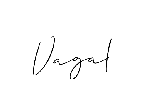 Also we have Vagal name is the best signature style. Create professional handwritten signature collection using Allison_Script autograph style. Vagal signature style 2 images and pictures png