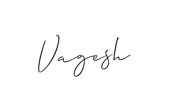 You should practise on your own different ways (Allison_Script) to write your name (Vagesh) in signature. don't let someone else do it for you. Vagesh signature style 2 images and pictures png