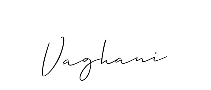 Once you've used our free online signature maker to create your best signature Allison_Script style, it's time to enjoy all of the benefits that Vaghani name signing documents. Vaghani signature style 2 images and pictures png