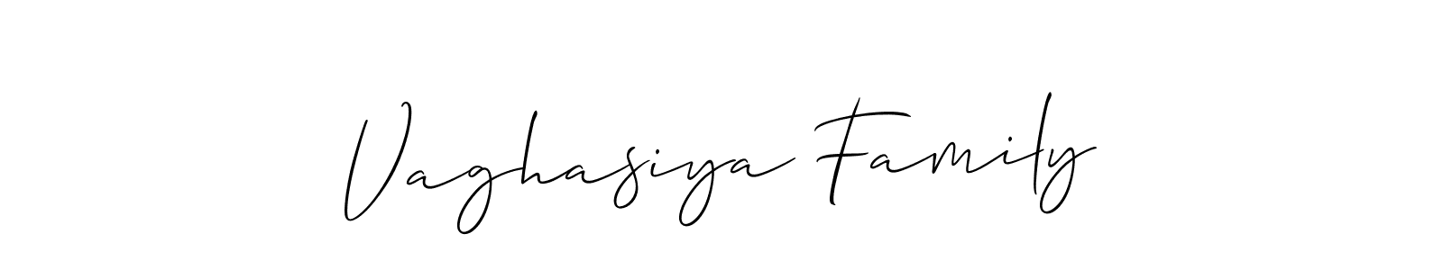 Best and Professional Signature Style for Vaghasiya Family. Allison_Script Best Signature Style Collection. Vaghasiya Family signature style 2 images and pictures png