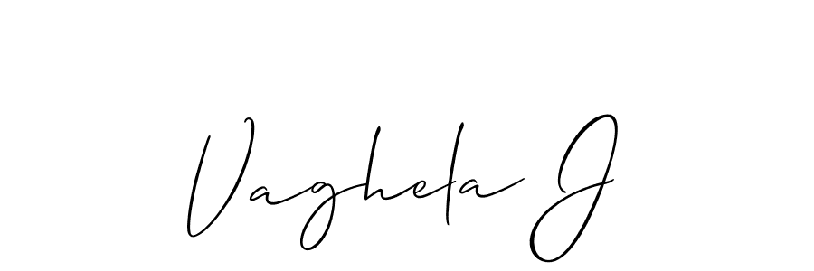 You should practise on your own different ways (Allison_Script) to write your name (Vaghela J) in signature. don't let someone else do it for you. Vaghela J signature style 2 images and pictures png