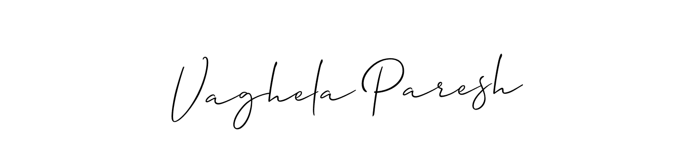 Best and Professional Signature Style for Vaghela Paresh. Allison_Script Best Signature Style Collection. Vaghela Paresh signature style 2 images and pictures png