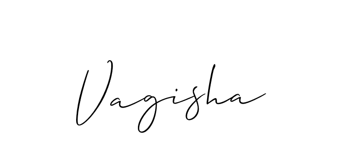 How to Draw Vagisha signature style? Allison_Script is a latest design signature styles for name Vagisha. Vagisha signature style 2 images and pictures png