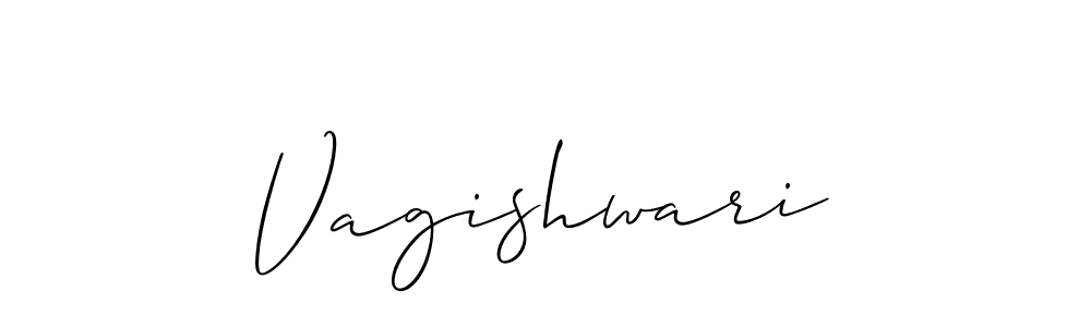 Also You can easily find your signature by using the search form. We will create Vagishwari name handwritten signature images for you free of cost using Allison_Script sign style. Vagishwari signature style 2 images and pictures png