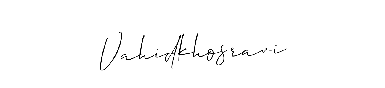 Check out images of Autograph of Vahidkhosravi name. Actor Vahidkhosravi Signature Style. Allison_Script is a professional sign style online. Vahidkhosravi signature style 2 images and pictures png