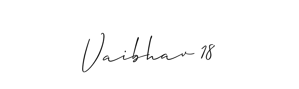 Here are the top 10 professional signature styles for the name Vaibhav 18. These are the best autograph styles you can use for your name. Vaibhav 18 signature style 2 images and pictures png