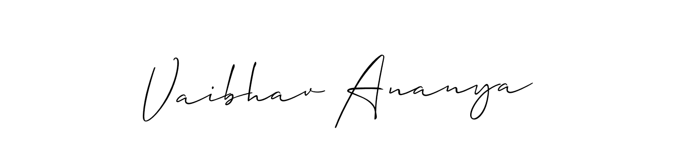 Here are the top 10 professional signature styles for the name Vaibhav Ananya. These are the best autograph styles you can use for your name. Vaibhav Ananya signature style 2 images and pictures png