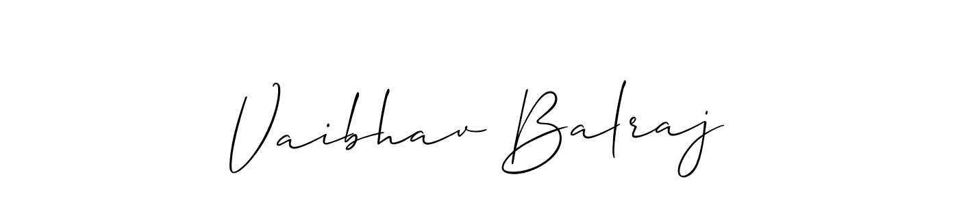 Here are the top 10 professional signature styles for the name Vaibhav Balraj. These are the best autograph styles you can use for your name. Vaibhav Balraj signature style 2 images and pictures png