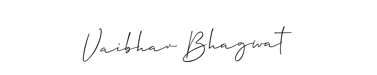 if you are searching for the best signature style for your name Vaibhav Bhagwat. so please give up your signature search. here we have designed multiple signature styles  using Allison_Script. Vaibhav Bhagwat signature style 2 images and pictures png