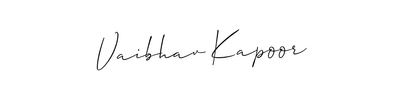 You can use this online signature creator to create a handwritten signature for the name Vaibhav Kapoor. This is the best online autograph maker. Vaibhav Kapoor signature style 2 images and pictures png