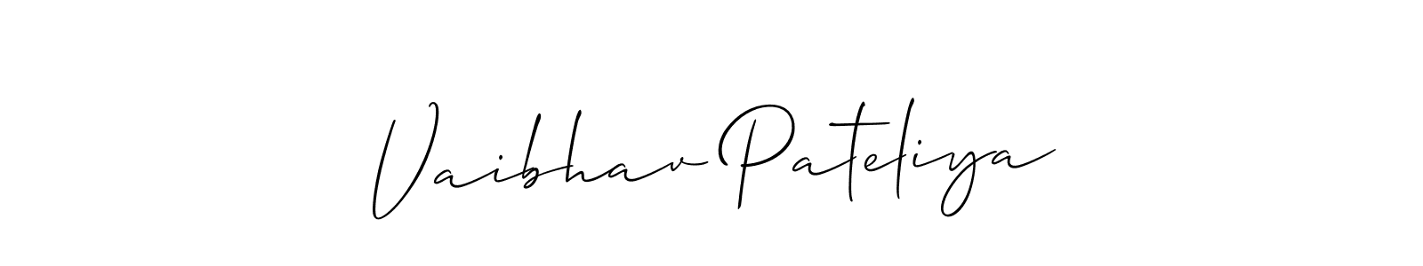 See photos of Vaibhav Pateliya official signature by Spectra . Check more albums & portfolios. Read reviews & check more about Allison_Script font. Vaibhav Pateliya signature style 2 images and pictures png