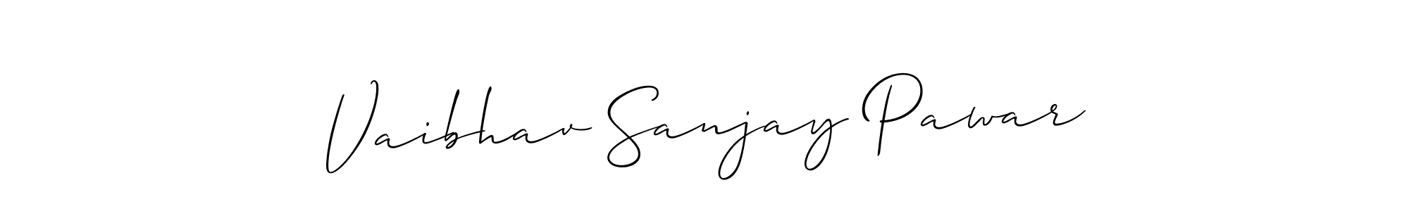 Here are the top 10 professional signature styles for the name Vaibhav Sanjay Pawar. These are the best autograph styles you can use for your name. Vaibhav Sanjay Pawar signature style 2 images and pictures png