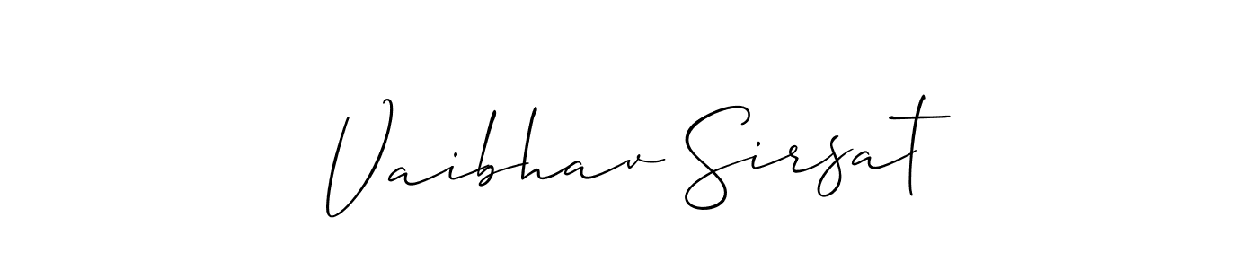 See photos of Vaibhav Sirsat official signature by Spectra . Check more albums & portfolios. Read reviews & check more about Allison_Script font. Vaibhav Sirsat signature style 2 images and pictures png