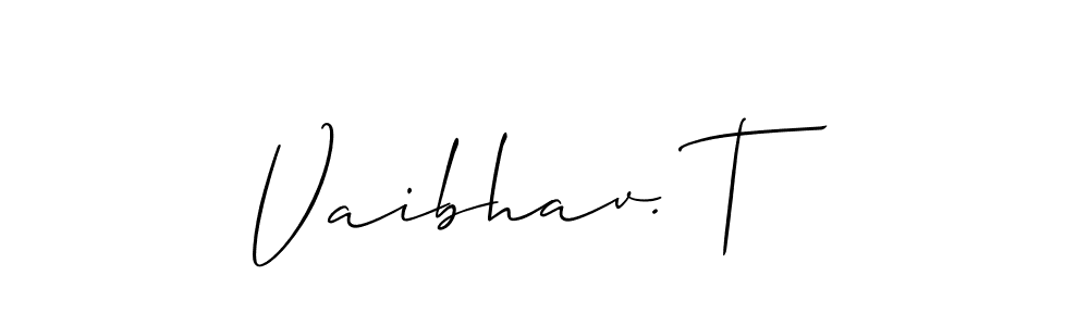 See photos of Vaibhav. T official signature by Spectra . Check more albums & portfolios. Read reviews & check more about Allison_Script font. Vaibhav. T signature style 2 images and pictures png