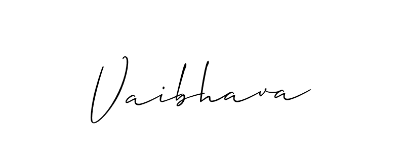 Make a beautiful signature design for name Vaibhava. Use this online signature maker to create a handwritten signature for free. Vaibhava signature style 2 images and pictures png