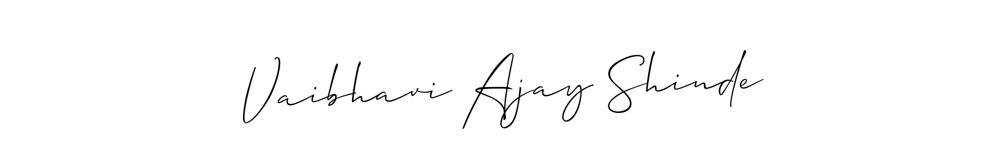 See photos of Vaibhavi Ajay Shinde official signature by Spectra . Check more albums & portfolios. Read reviews & check more about Allison_Script font. Vaibhavi Ajay Shinde signature style 2 images and pictures png