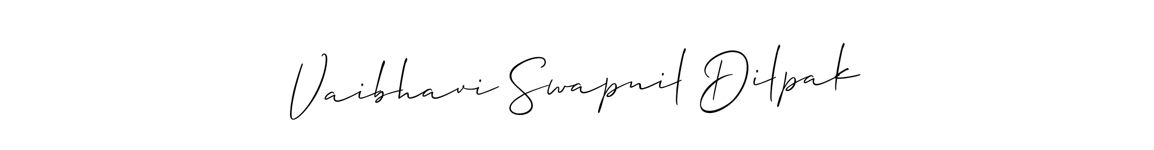 Check out images of Autograph of Vaibhavi Swapnil Dilpak name. Actor Vaibhavi Swapnil Dilpak Signature Style. Allison_Script is a professional sign style online. Vaibhavi Swapnil Dilpak signature style 2 images and pictures png