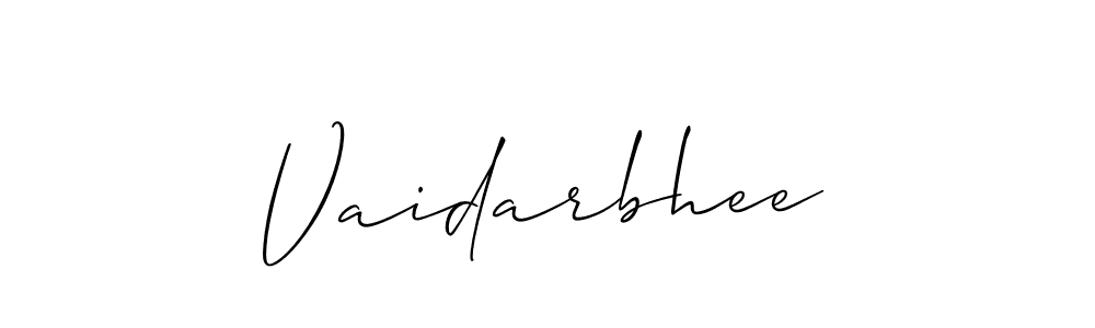 Here are the top 10 professional signature styles for the name Vaidarbhee. These are the best autograph styles you can use for your name. Vaidarbhee signature style 2 images and pictures png