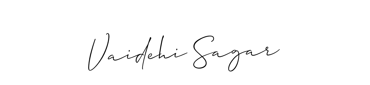 You can use this online signature creator to create a handwritten signature for the name Vaidehi Sagar. This is the best online autograph maker. Vaidehi Sagar signature style 2 images and pictures png