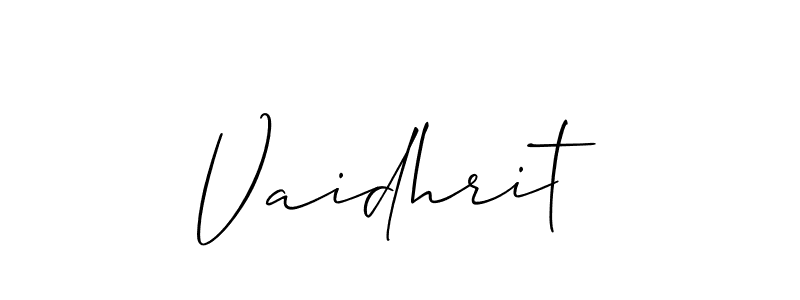 See photos of Vaidhrit official signature by Spectra . Check more albums & portfolios. Read reviews & check more about Allison_Script font. Vaidhrit signature style 2 images and pictures png