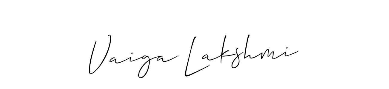 Best and Professional Signature Style for Vaiga Lakshmi. Allison_Script Best Signature Style Collection. Vaiga Lakshmi signature style 2 images and pictures png