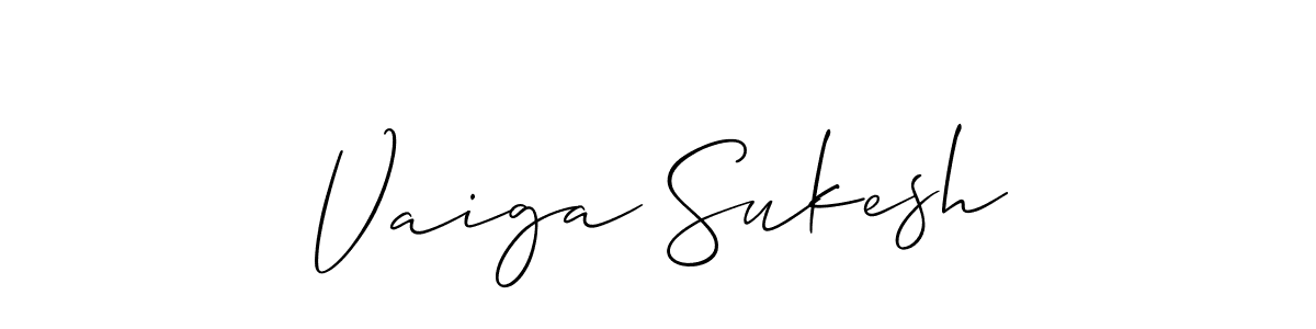 You can use this online signature creator to create a handwritten signature for the name Vaiga Sukesh. This is the best online autograph maker. Vaiga Sukesh signature style 2 images and pictures png