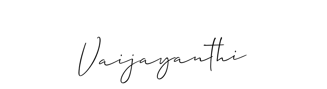 Best and Professional Signature Style for Vaijayanthi. Allison_Script Best Signature Style Collection. Vaijayanthi signature style 2 images and pictures png