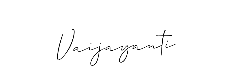 You can use this online signature creator to create a handwritten signature for the name Vaijayanti. This is the best online autograph maker. Vaijayanti signature style 2 images and pictures png