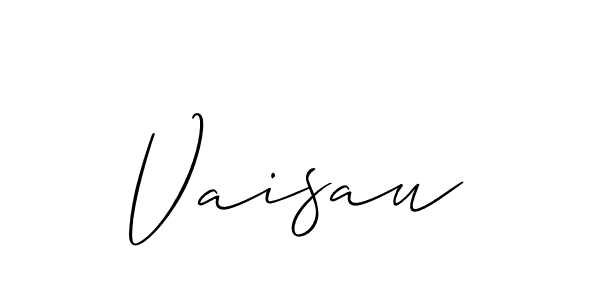 How to make Vaisau name signature. Use Allison_Script style for creating short signs online. This is the latest handwritten sign. Vaisau signature style 2 images and pictures png