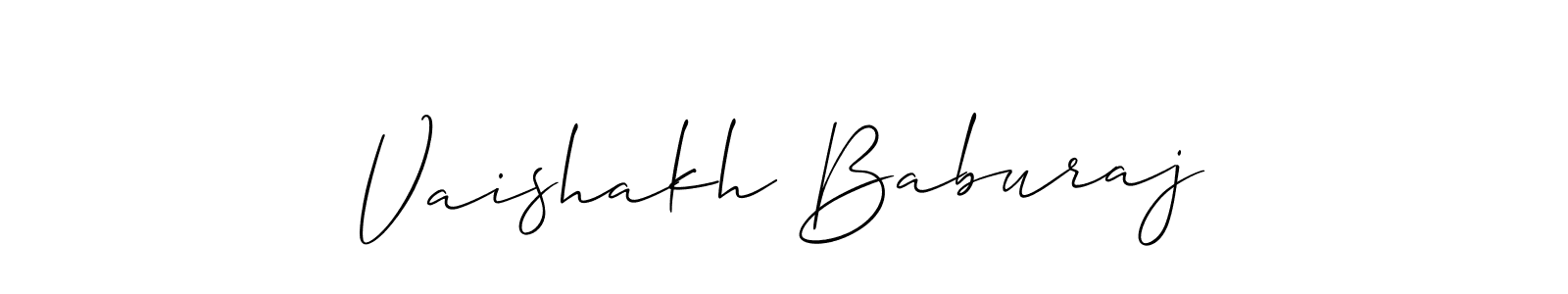 Here are the top 10 professional signature styles for the name Vaishakh Baburaj. These are the best autograph styles you can use for your name. Vaishakh Baburaj signature style 2 images and pictures png