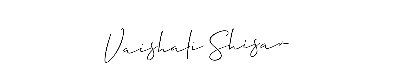 Also You can easily find your signature by using the search form. We will create Vaishali Shisav name handwritten signature images for you free of cost using Allison_Script sign style. Vaishali Shisav signature style 2 images and pictures png