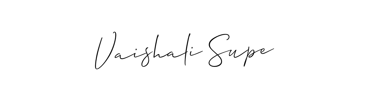 Make a beautiful signature design for name Vaishali Supe. Use this online signature maker to create a handwritten signature for free. Vaishali Supe signature style 2 images and pictures png