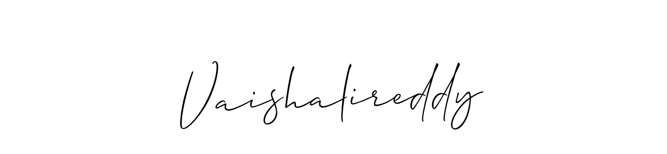 This is the best signature style for the Vaishalireddy name. Also you like these signature font (Allison_Script). Mix name signature. Vaishalireddy signature style 2 images and pictures png