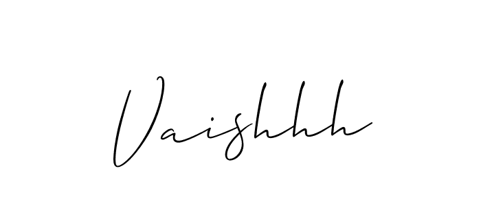 Once you've used our free online signature maker to create your best signature Allison_Script style, it's time to enjoy all of the benefits that Vaishhh name signing documents. Vaishhh signature style 2 images and pictures png