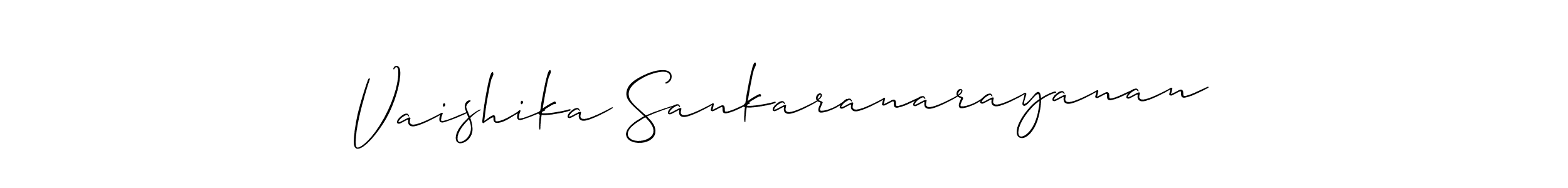 See photos of Vaishika Sankaranarayanan official signature by Spectra . Check more albums & portfolios. Read reviews & check more about Allison_Script font. Vaishika Sankaranarayanan signature style 2 images and pictures png