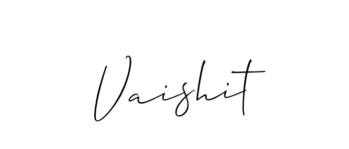 Once you've used our free online signature maker to create your best signature Allison_Script style, it's time to enjoy all of the benefits that Vaishit name signing documents. Vaishit signature style 2 images and pictures png