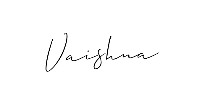 Make a beautiful signature design for name Vaishna. Use this online signature maker to create a handwritten signature for free. Vaishna signature style 2 images and pictures png