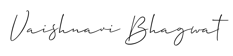 This is the best signature style for the Vaishnavi Bhagwat name. Also you like these signature font (Allison_Script). Mix name signature. Vaishnavi Bhagwat signature style 2 images and pictures png