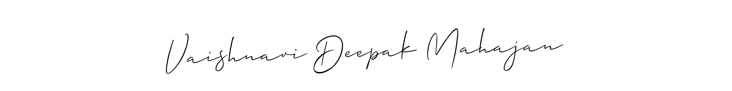 See photos of Vaishnavi Deepak Mahajan official signature by Spectra . Check more albums & portfolios. Read reviews & check more about Allison_Script font. Vaishnavi Deepak Mahajan signature style 2 images and pictures png