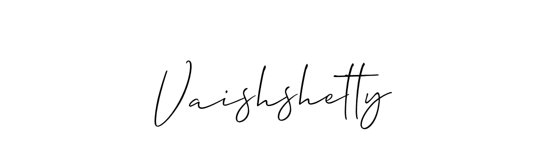 Make a short Vaishshetty signature style. Manage your documents anywhere anytime using Allison_Script. Create and add eSignatures, submit forms, share and send files easily. Vaishshetty signature style 2 images and pictures png