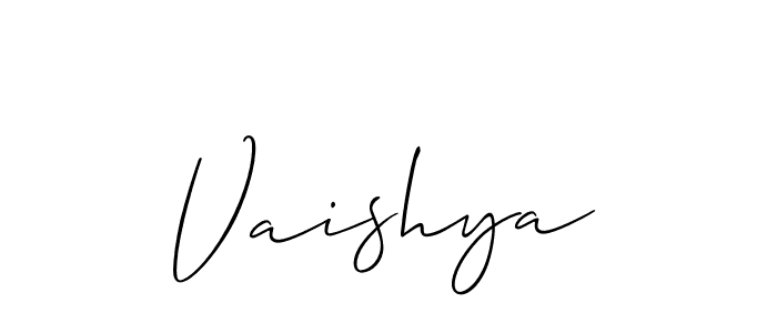 Also You can easily find your signature by using the search form. We will create Vaishya name handwritten signature images for you free of cost using Allison_Script sign style. Vaishya signature style 2 images and pictures png
