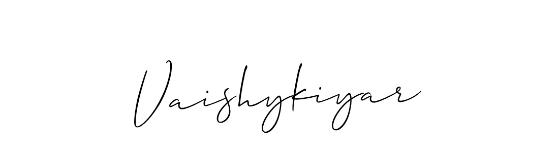 You can use this online signature creator to create a handwritten signature for the name Vaishykiyar. This is the best online autograph maker. Vaishykiyar signature style 2 images and pictures png